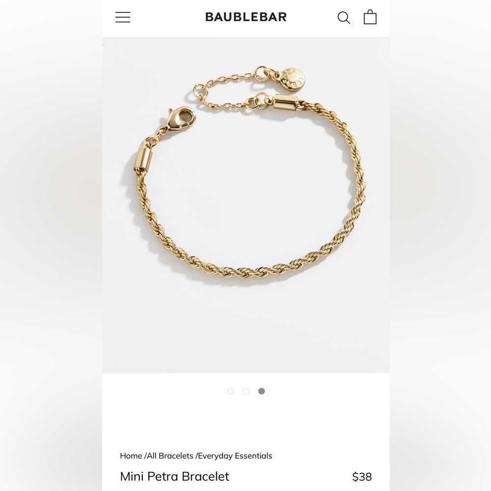 BaubleBar Mini Petra Bracelet